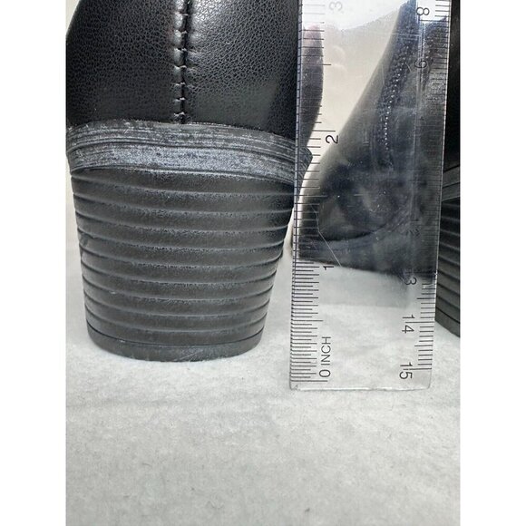 BP by Nordstrom Wylie Black Ankle Boot Size 6 Bootie - Picture 6 of 14